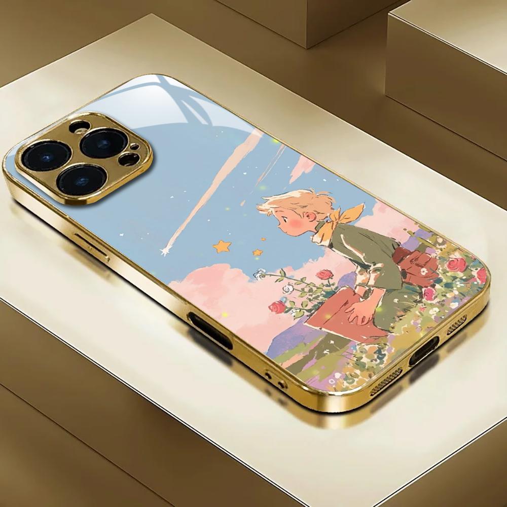 Apple Iphone 16 - جراب هاتف INS Mirror Rose Little