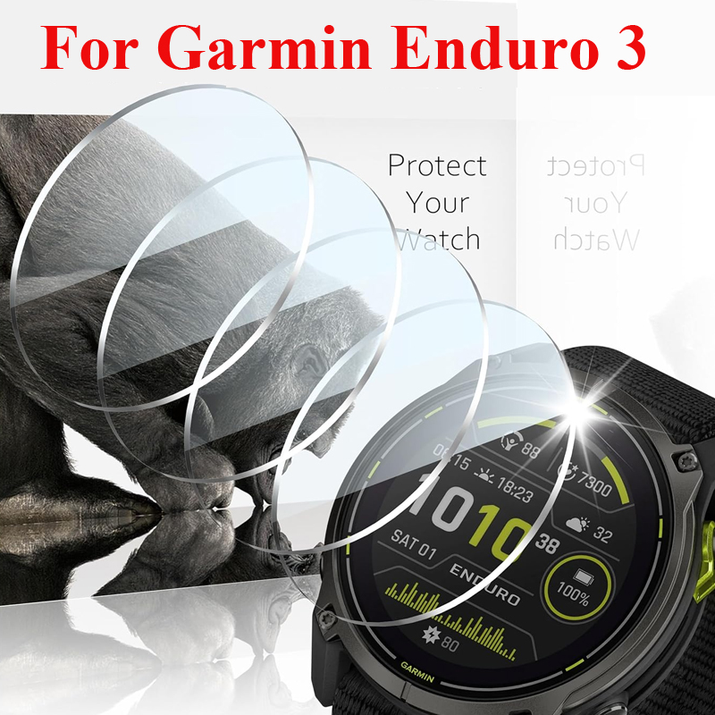 Smartwatch Screen Film - أفلام زجاجية مقواة لساعة Garmin Enduro