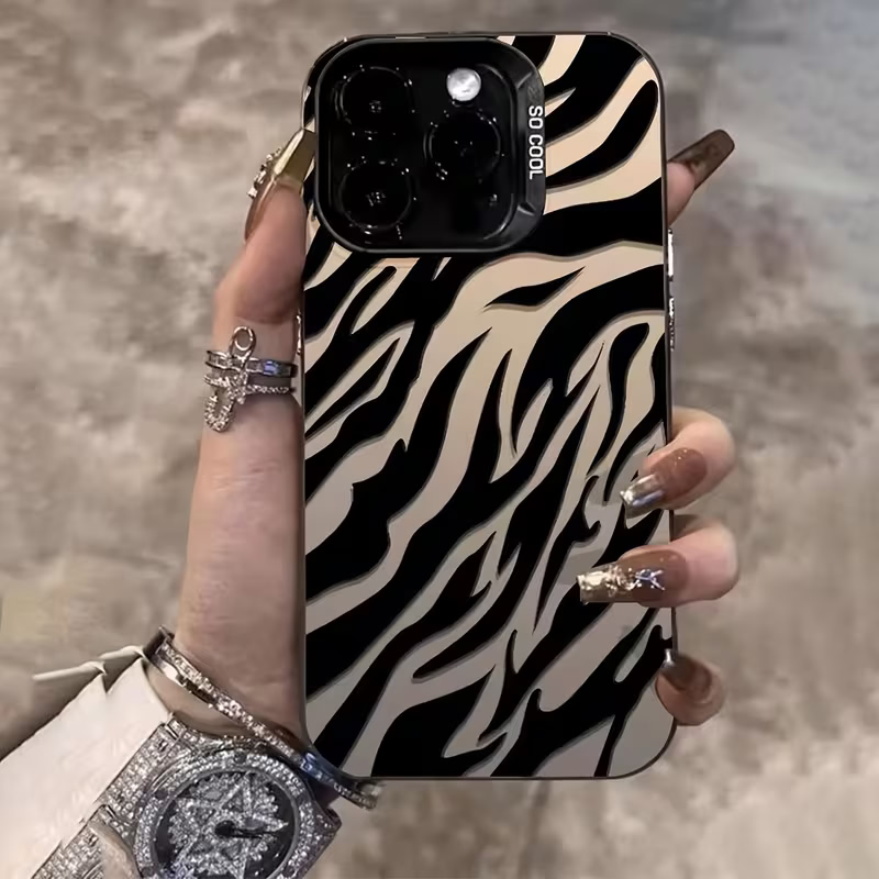 Apple Iphone 16 - غطاء هاتف مقاوم للصدمات بتصميم النمط