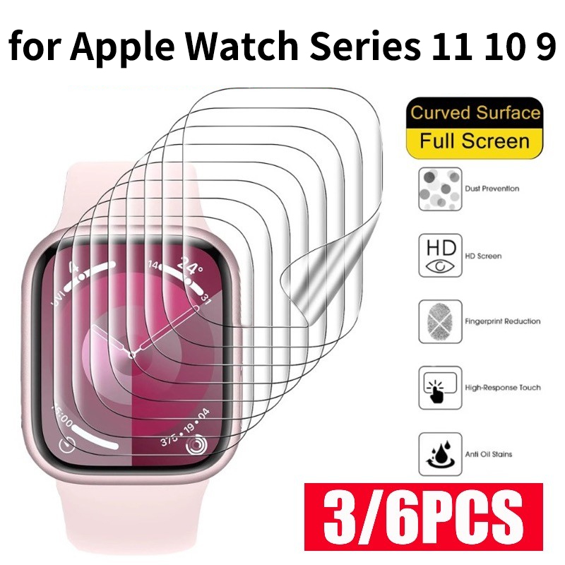 Smartwatch Screen Film - 6 قطع من واقي الشاشة لساعة