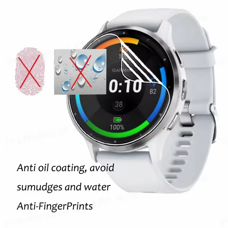 1-5 قطع من طبقة حماية الشاشة ا - مراجعة Hydrogel Screen Protector وسعره