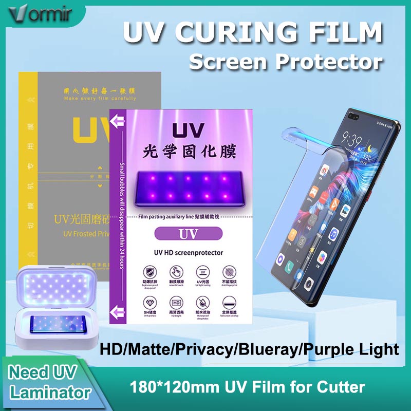 VORMIR UV الزجاج حامي شاشة اله - مراجعة Screen Protector Cutter وسعره