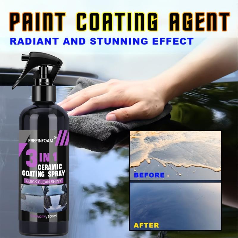 رذاذ طلاء سيراميك للسيارات 3 ف - مراجعة Nano Liquid Coating وسعره