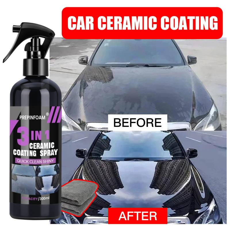 3 في 1 رذاذ طلاء سيراميك سائل  - مراجعة Nano Liquid Coating وسعره