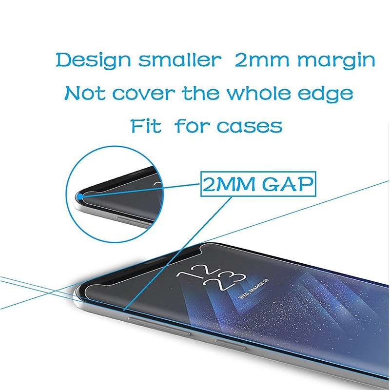 حافة منحنية من الزجاج المقسى ل - مراجعة Curved Edge Screen وسعره