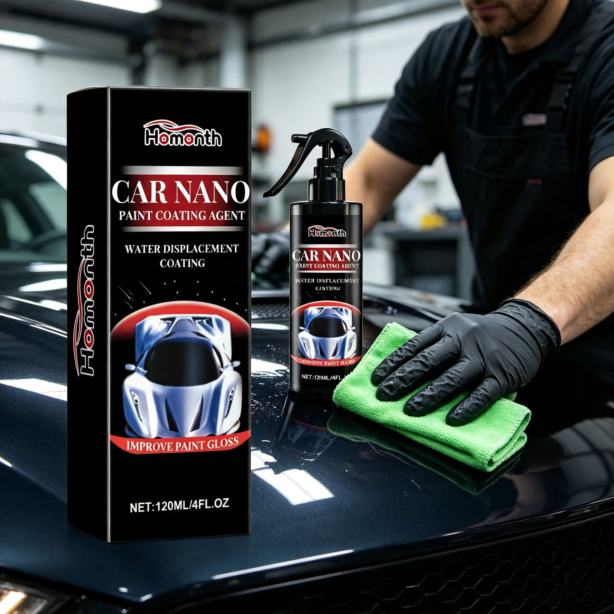 بخاخ طلاء نانو للسيارات من هوم - مراجعة Nano Liquid Coating وسعره