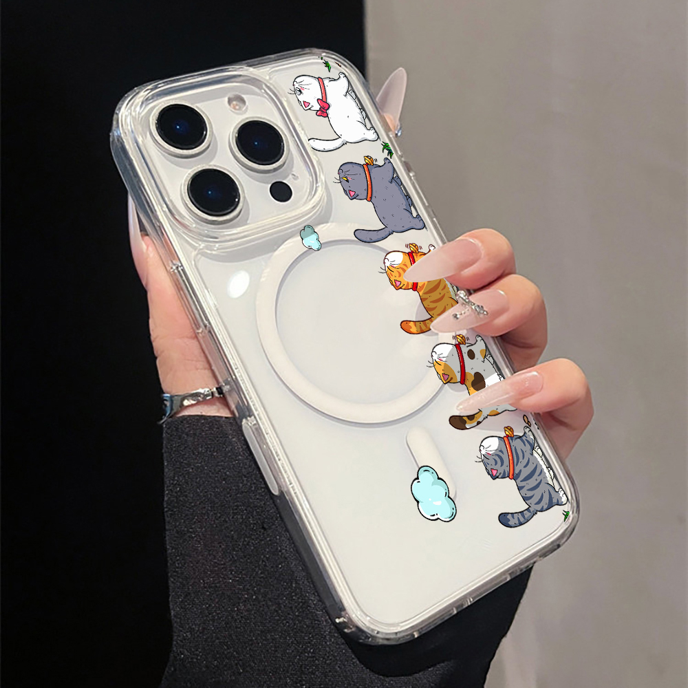 غطاء هاتف شفاف بتصميم قطة كرتو - مراجعة Apple Iphone 16 وسعره